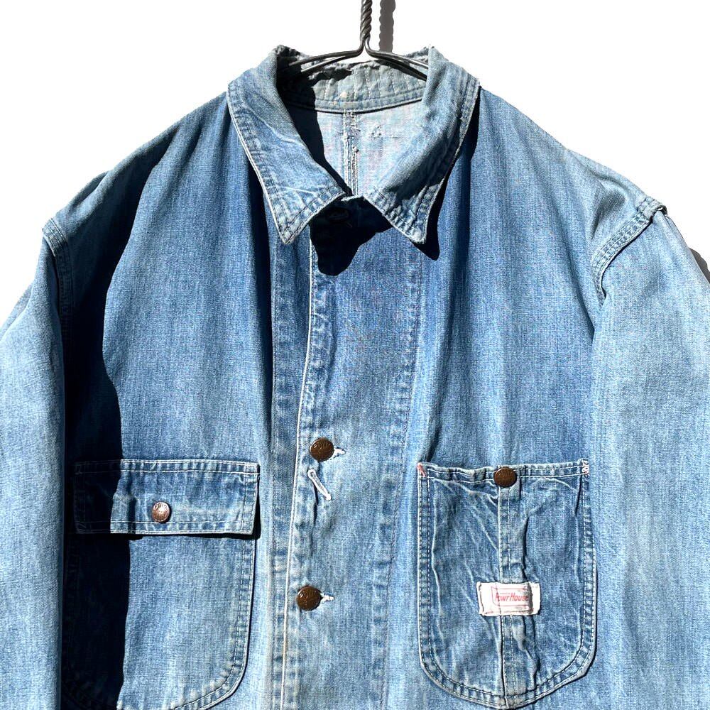 Power House] Vintage Coverall Denim Jacket [1960s-] Vintage Denim