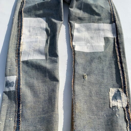 60's 70's LEVI'S リーバイス 505 Big E デニム 後期 刻印5 スレーキ