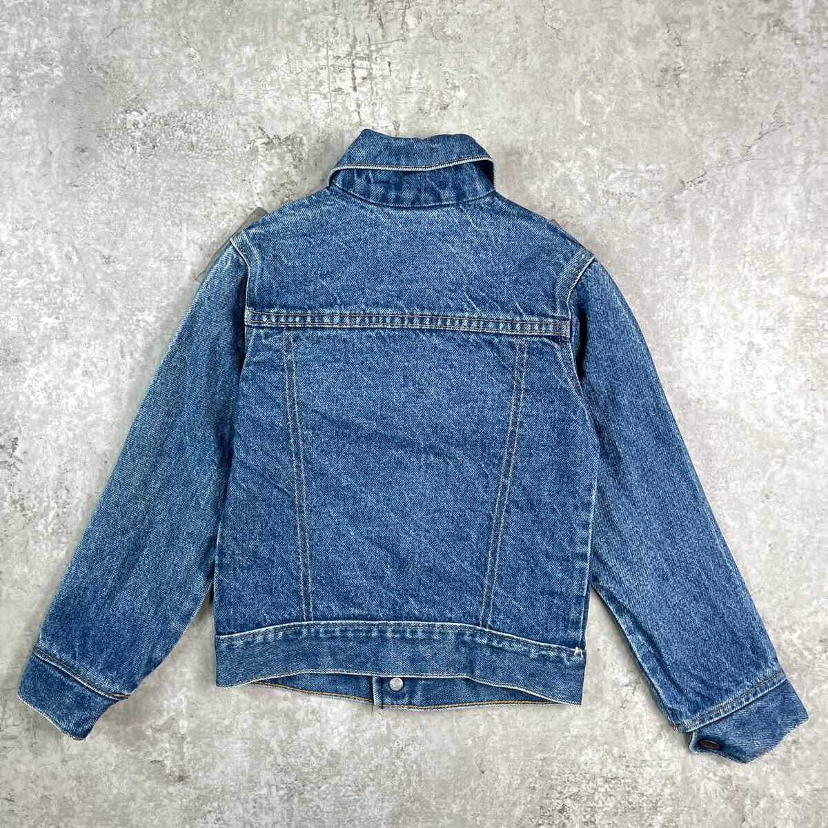 kids】80年代 USA製 Levi's リーバイス デニムジャケット オレンジタブ
