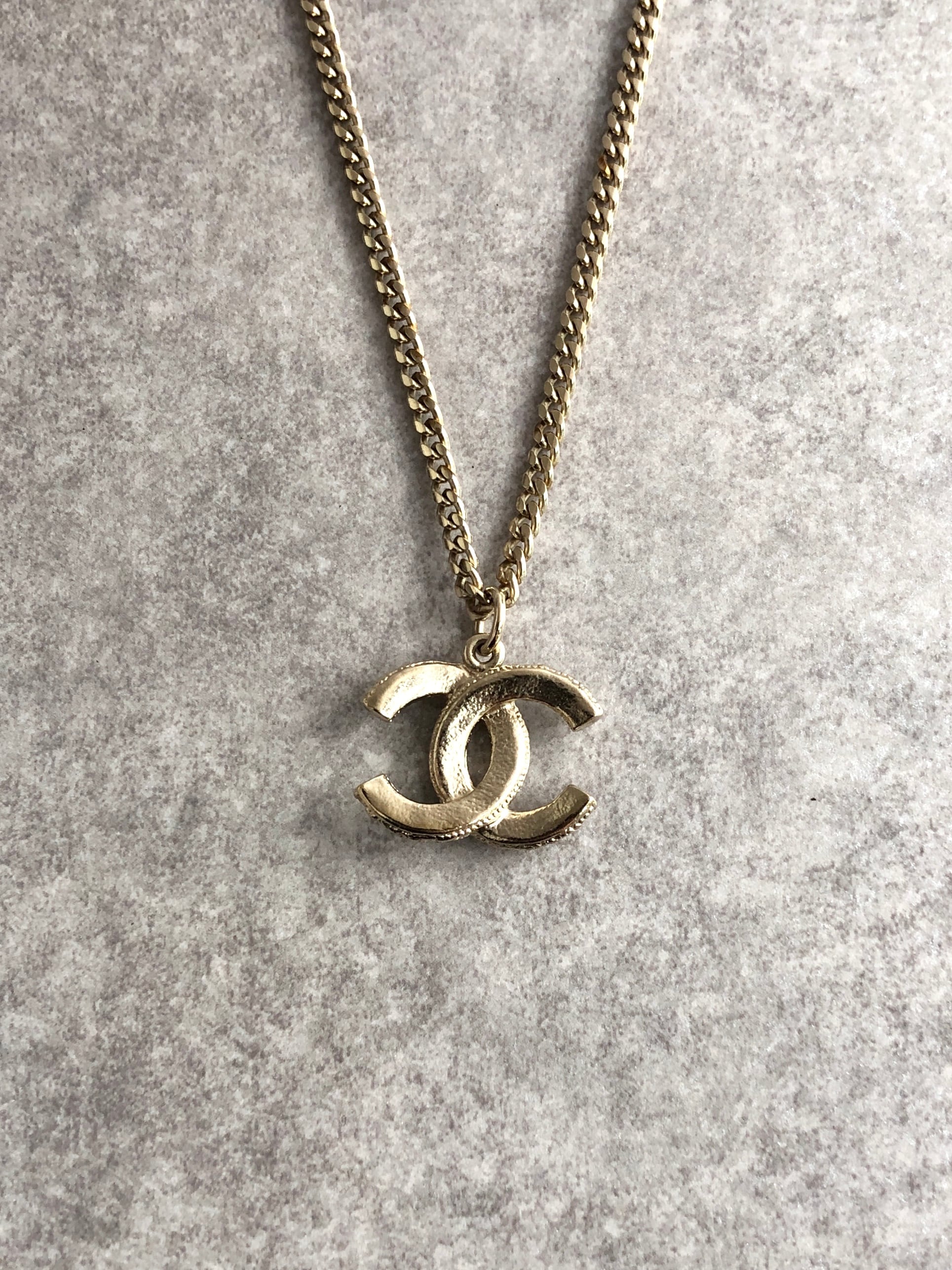 CHANEL シャネル ネックレス ゴールド ココマーク ストーン vintage