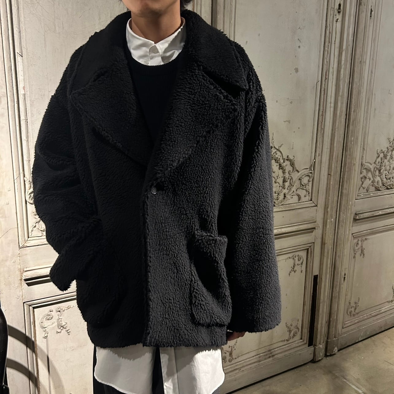 Dessin de Mode【デッサン ド モード】MEN'S ボアコクーンP Dessin de Mode【デッサン ド モード】MEN'S ボアコクーンP