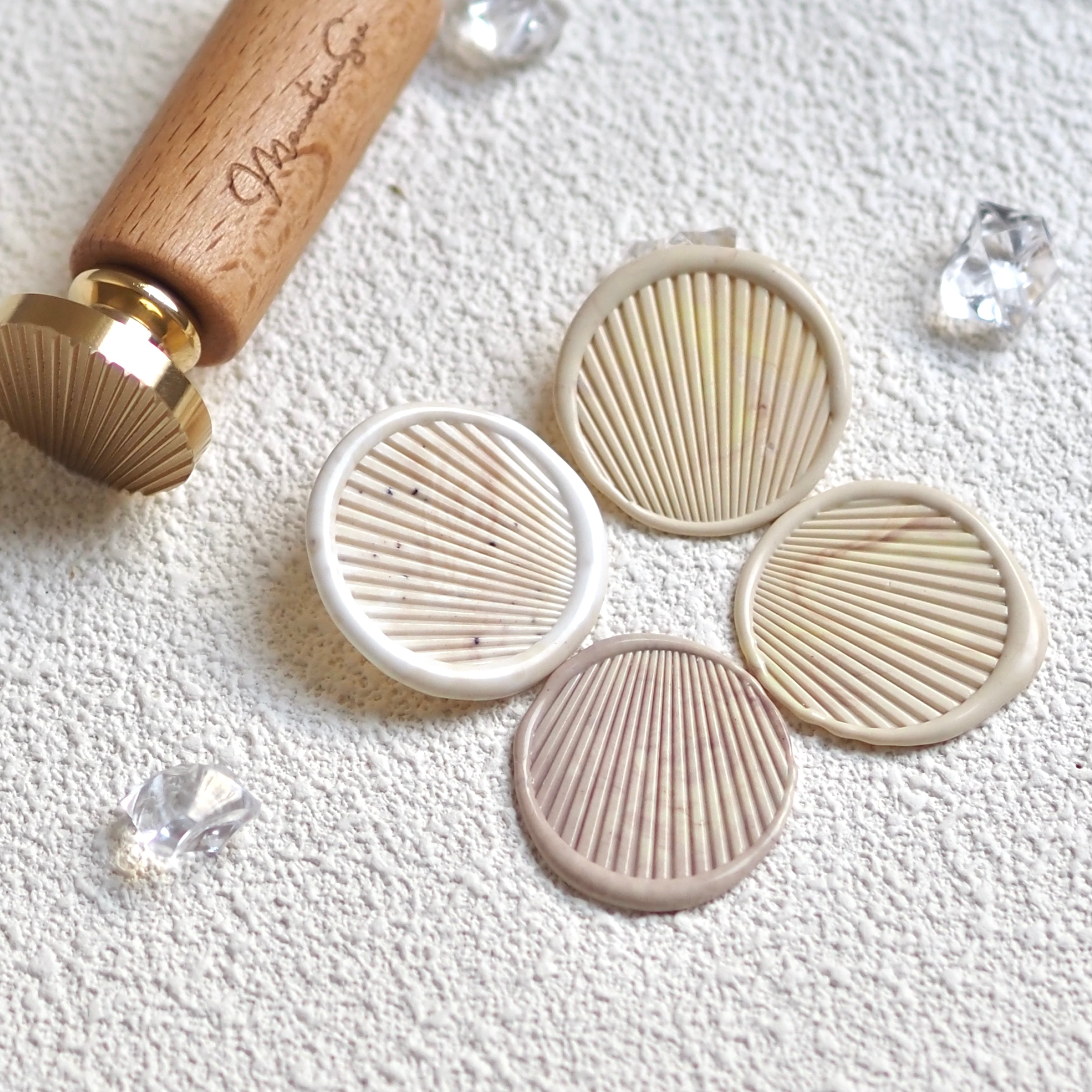 シェルライン25mm・シーリングスタンプ | MountainSea｜希少シーリング