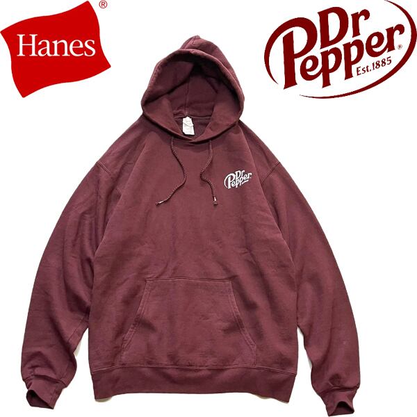 1点物◇ドクターペッパーDr Pepperプリントスウェットパーカー古着