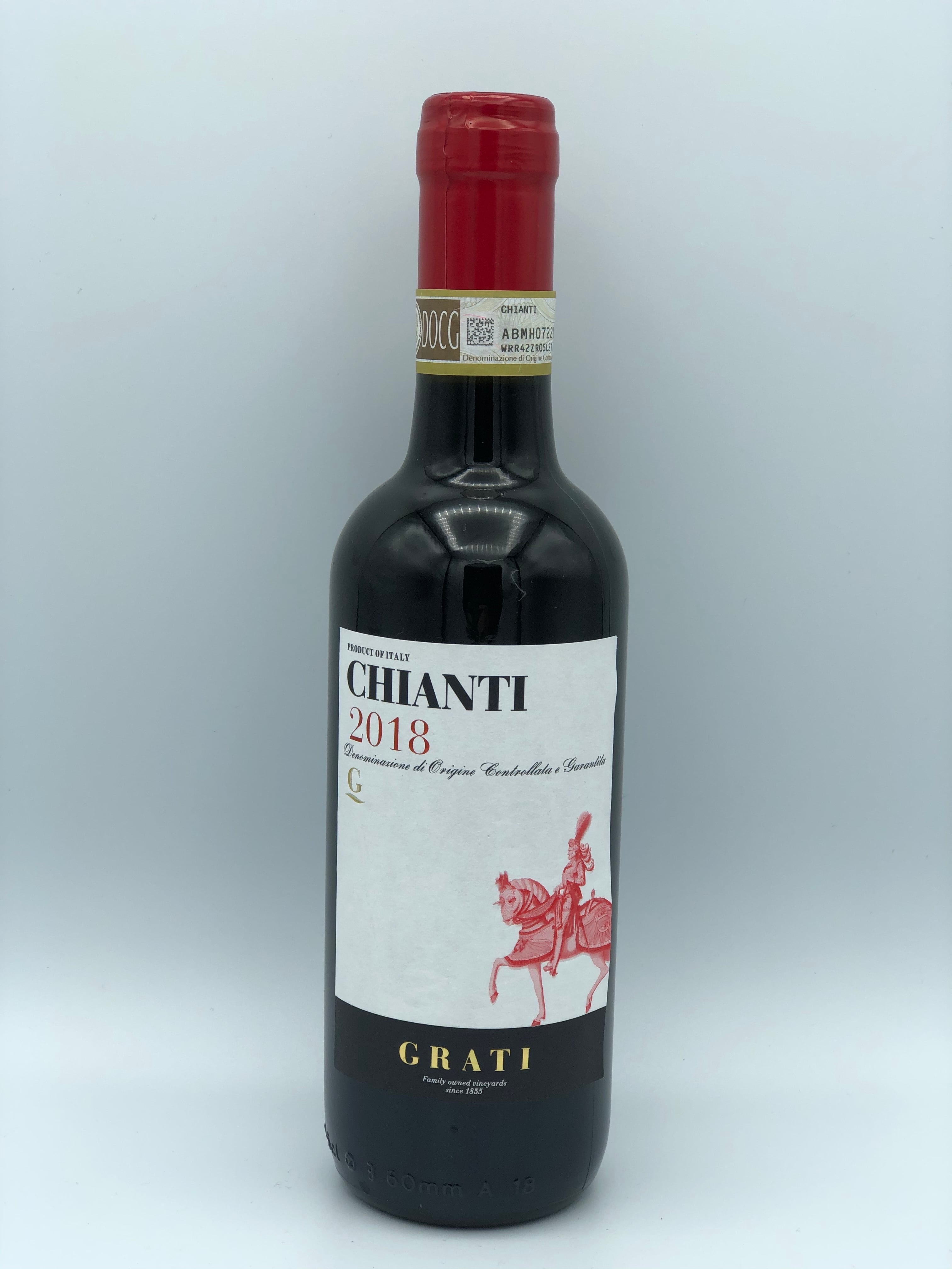 キアンティ　ハーフ　１９　グラーティ　Chianti CAVALIERE 375ml