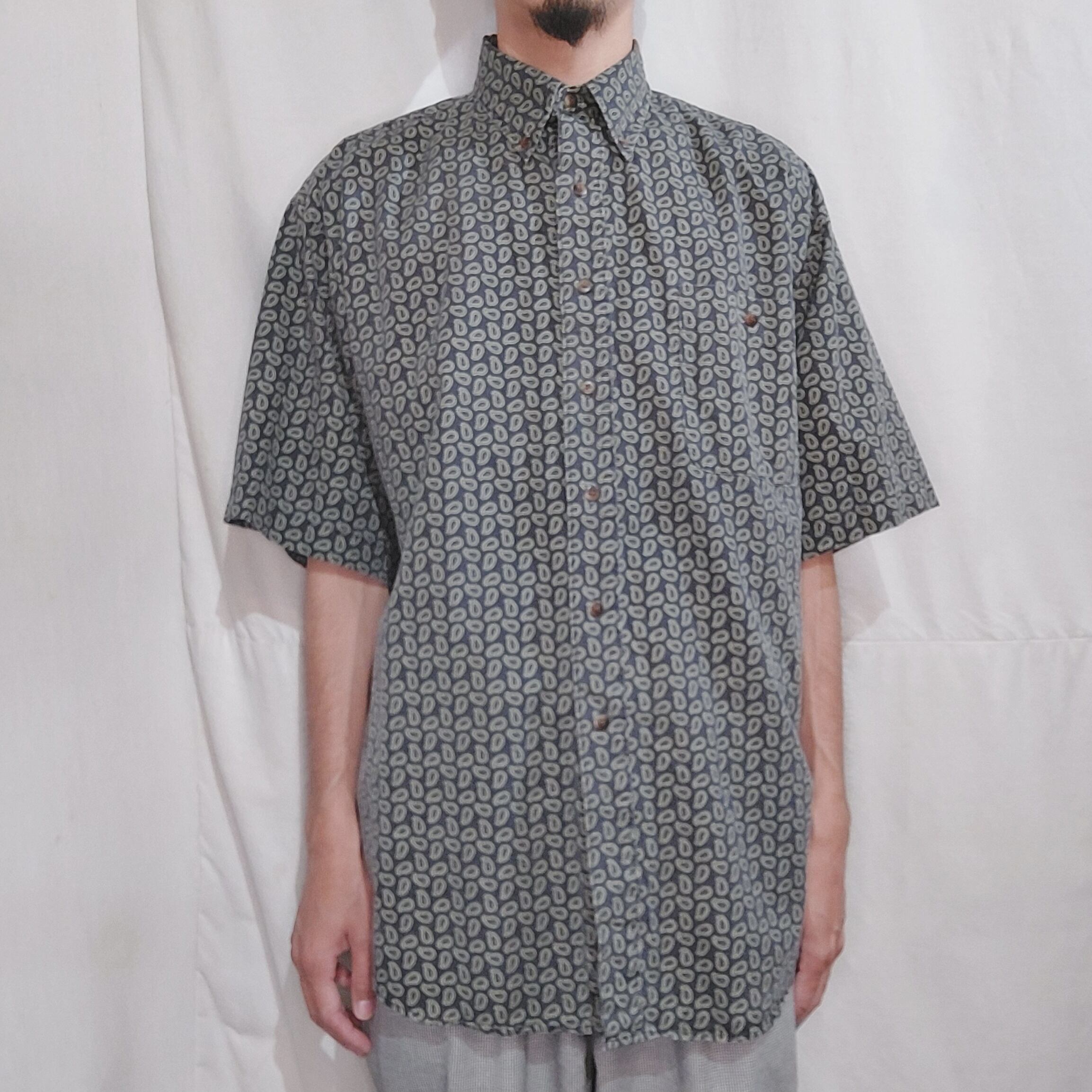 Paisley shirt [ff-177-4] ペイズリーシャツ | PREIN