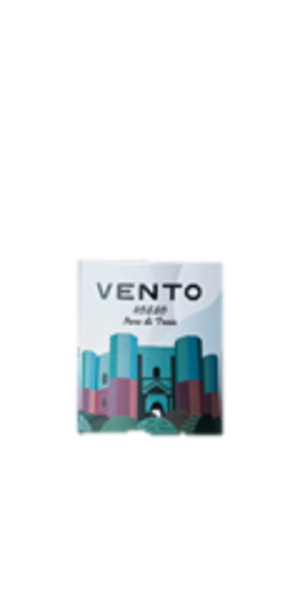 ヴェント　赤　ネーロ・ディ・トロイア 24 Vento Rosso N (Nero di Troia IGT)