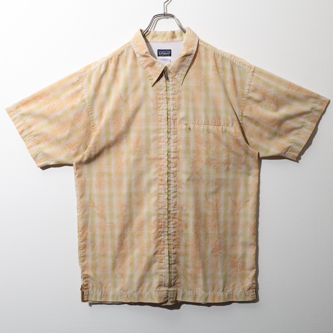 美品 XL 07年 オンブレ Sideburn Shirt パタゴニア Rhythm リズム Patagonia サイドバーンシャツ