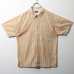 美品 XL 07年 オンブレ Sideburn Shirt パタゴニア Rhythm リズム Patagonia サイドバーンシャツ