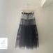 ラスト1☆naokitomizuka/tulle skirt  black