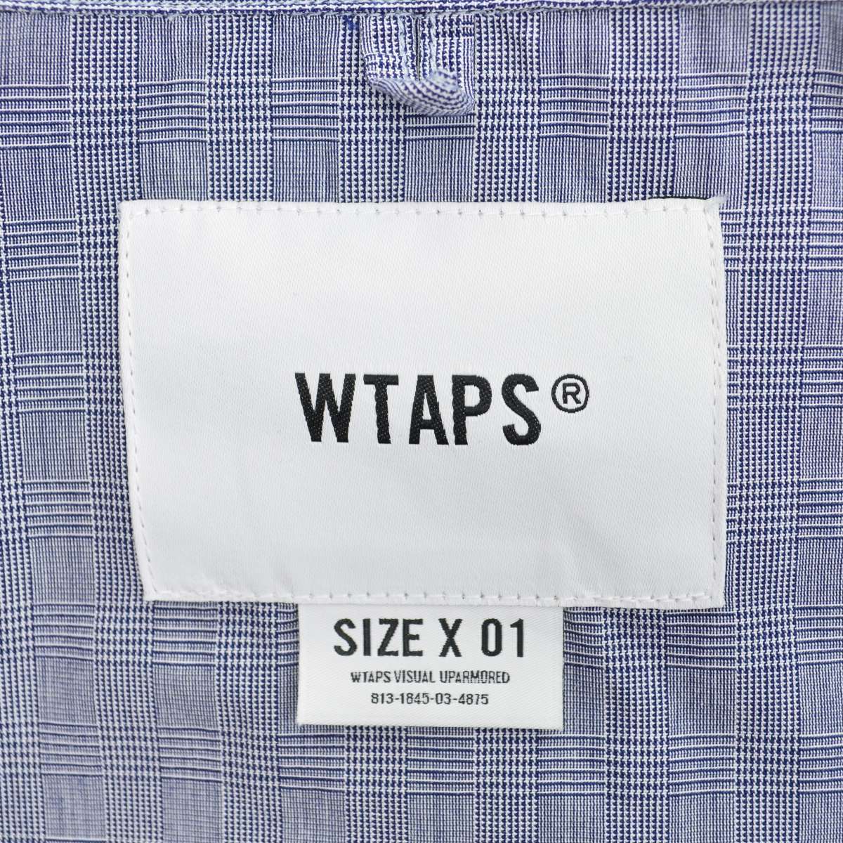 【新品】wtaps 23AW WAFFLE 01 LS ブラック Sサイズ