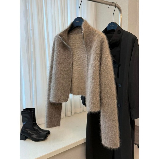 fur short jacket　102963