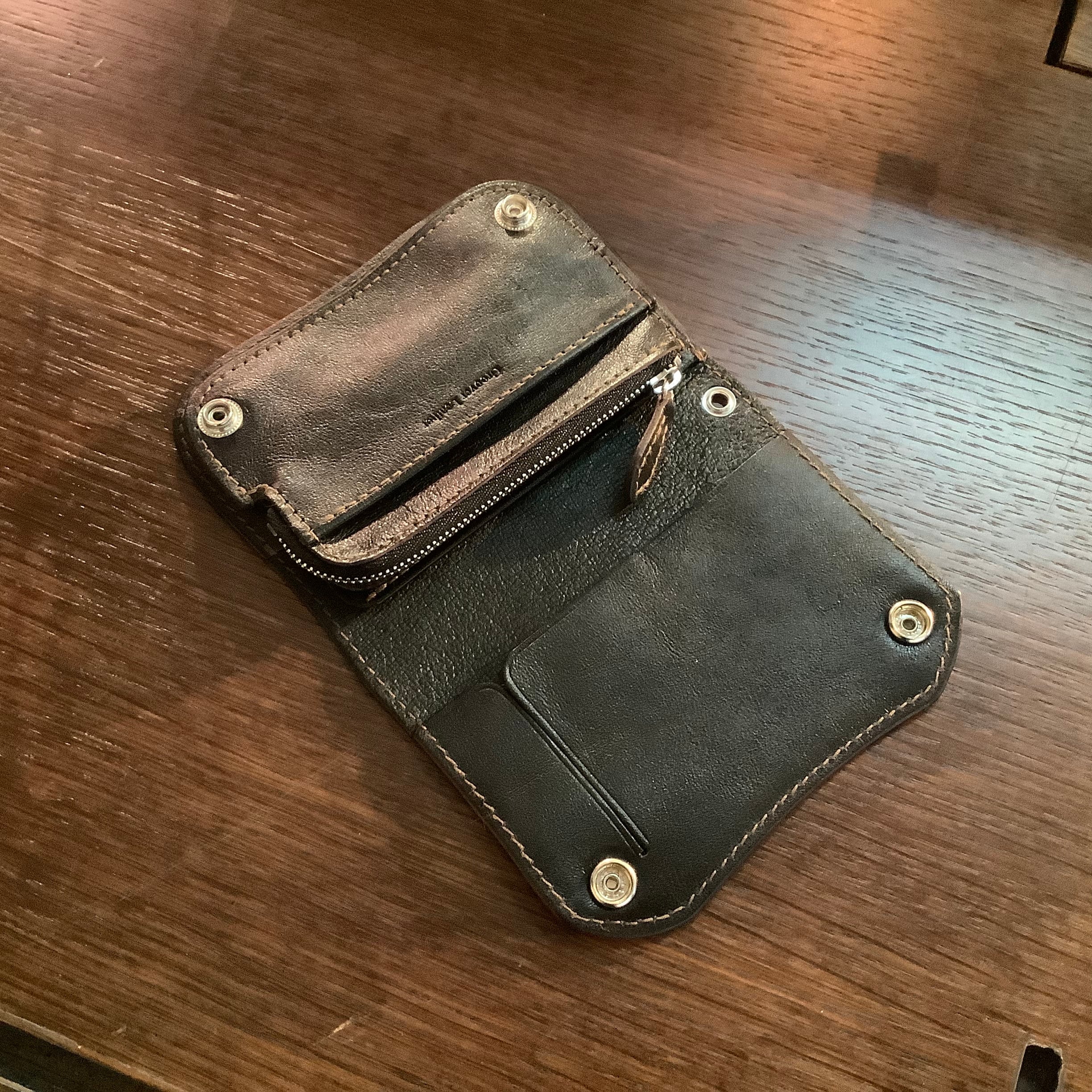 Groover Leather グルーバーレザー ショートトラッカー：馬革 HTS-100