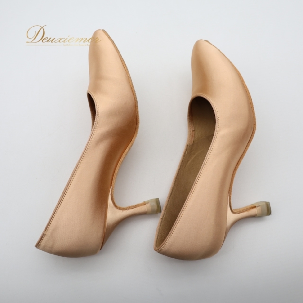 社交ダンス 衣装 スタンダード シューズ ピンク系 オレンジ系 SUPADANCE 靴 くつ ヒール レディース 無地 シンプル 光沢 上品 イングランド製 ダンス衣装 練習 レッスン イベント ステージ かわいい 明るい 華やか パーティー