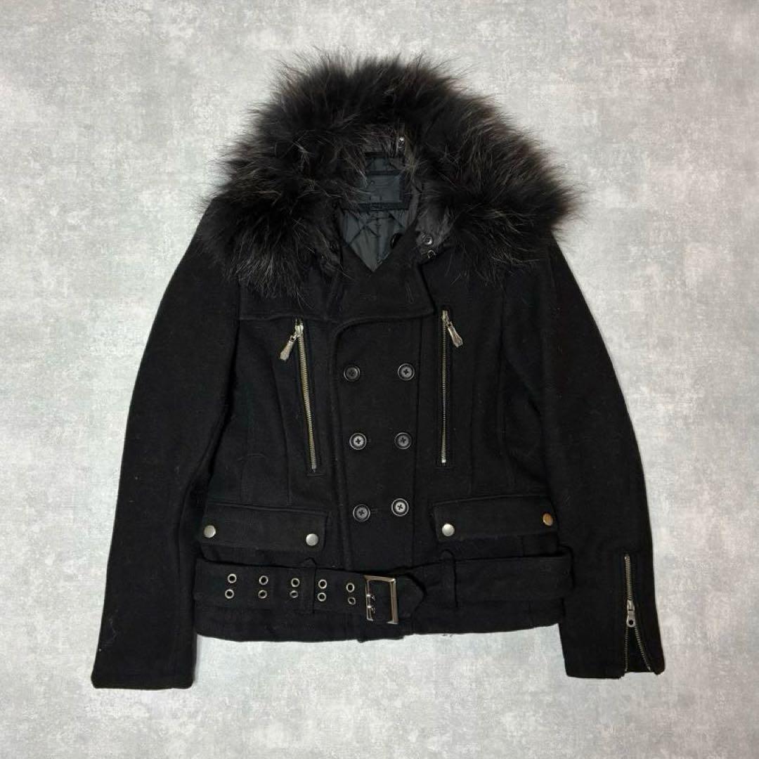 JACK ROSE Luv maison ショートPコート ファー Y2K JACK ROSE Luv maison ショートPコート ファー Y2K | CHASE