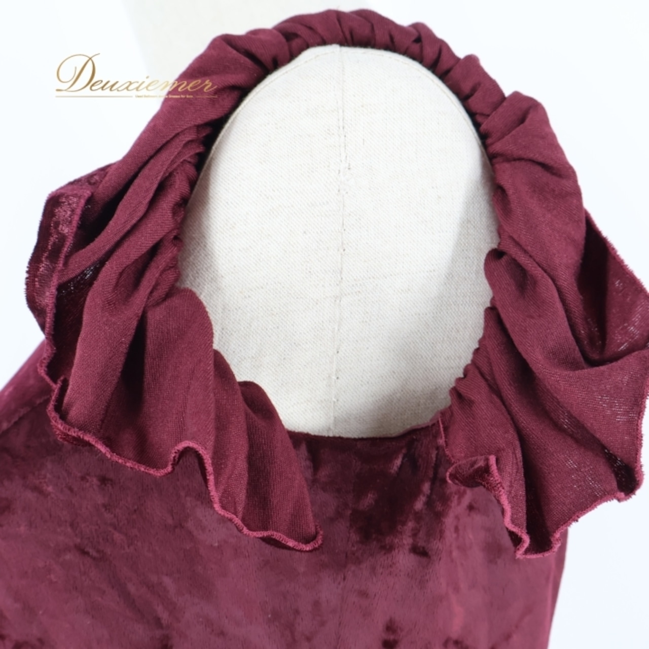 フラメンコ 衣装 ワンピース ドレス ベロア ボランテ フリル 無地 紫 茶色 高級感 ダンス パーティ 発表会 パープル系 ブラウン系 おしゃれ シンプル レディース イベント ステージ