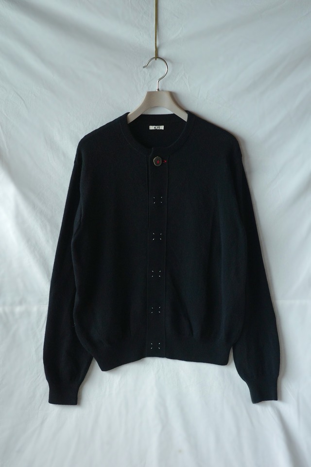 KHOKI 【Wool Knit Cardigan  -Black-】