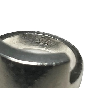 GUCCI silver shield ring
