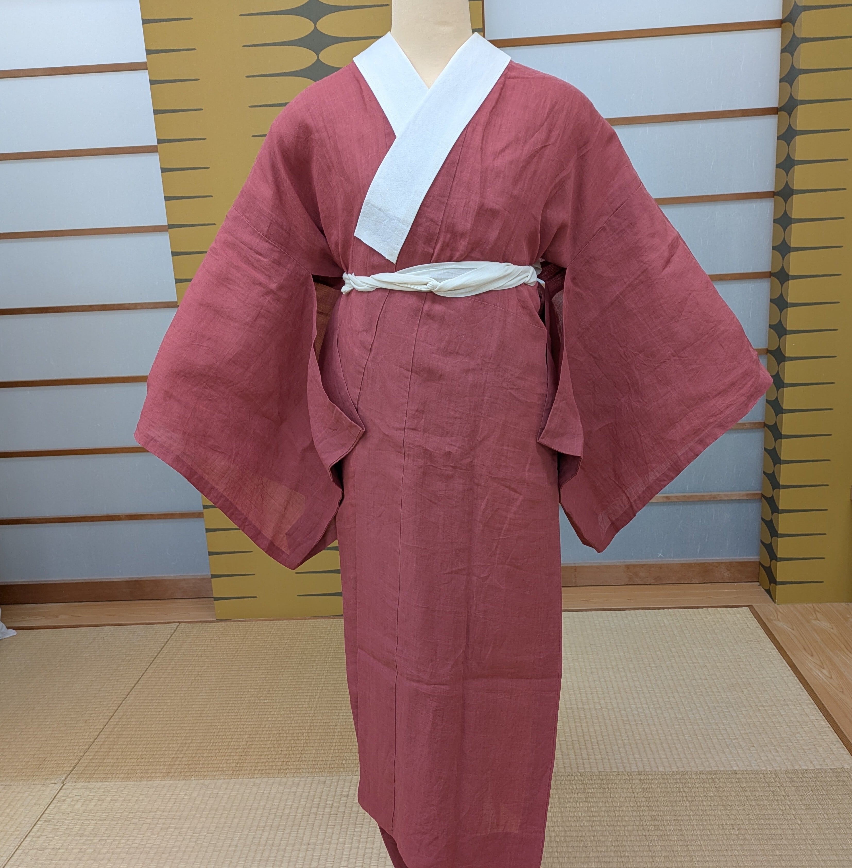 小千谷本麻上布長襦袢お仕立て | 真じま着物