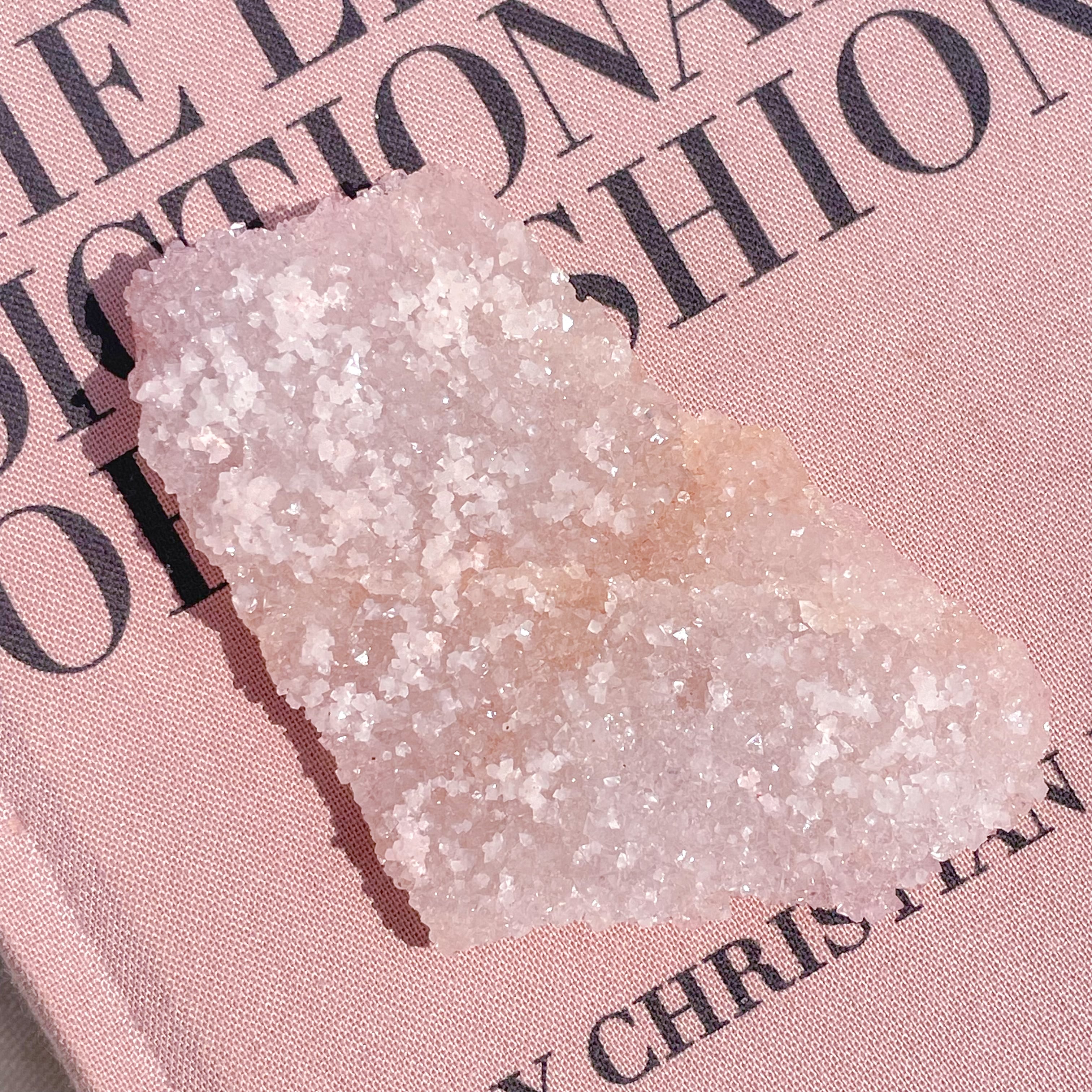 Pink & Red Sugary Apophyllite 10✧ ピンク&レッド シュガーアポフィライト