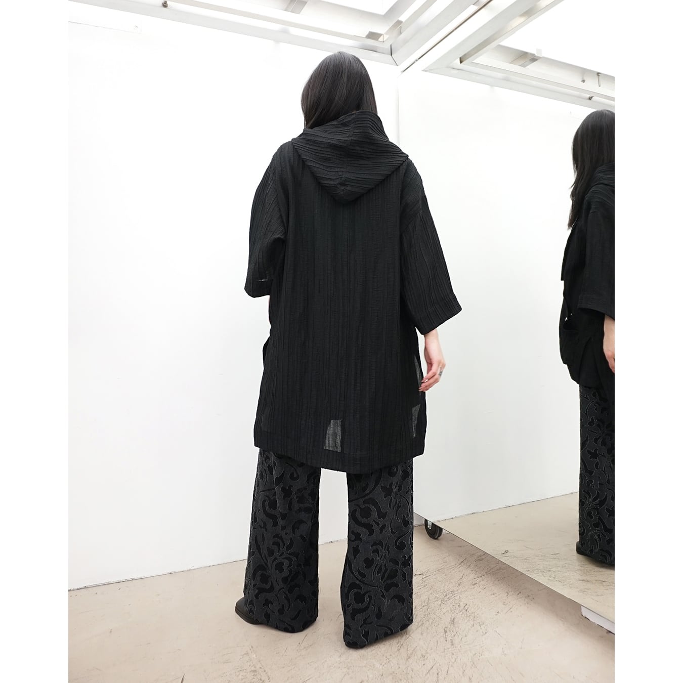 Nomàt] (ノマット) 25SS N-P-13 Straight Pants (Jacquard) | Clique