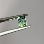 グラデーションカラートルマリン エメラルドカット 6.0x4.1mm, 0.63ct, アフガニスタン産