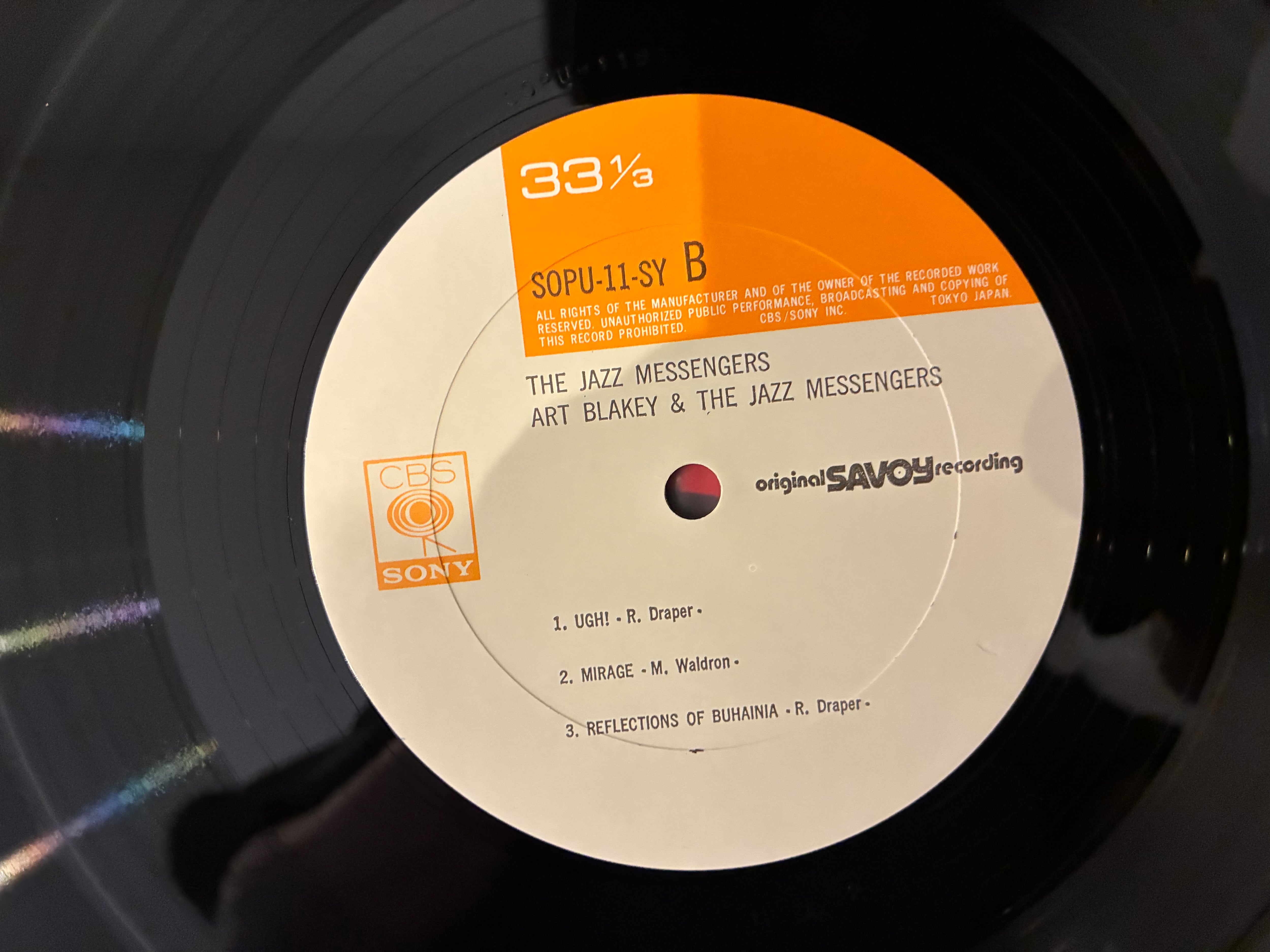 ART BLAKEY / THE JAZZ MESSENGERS | sixteen records (シックス