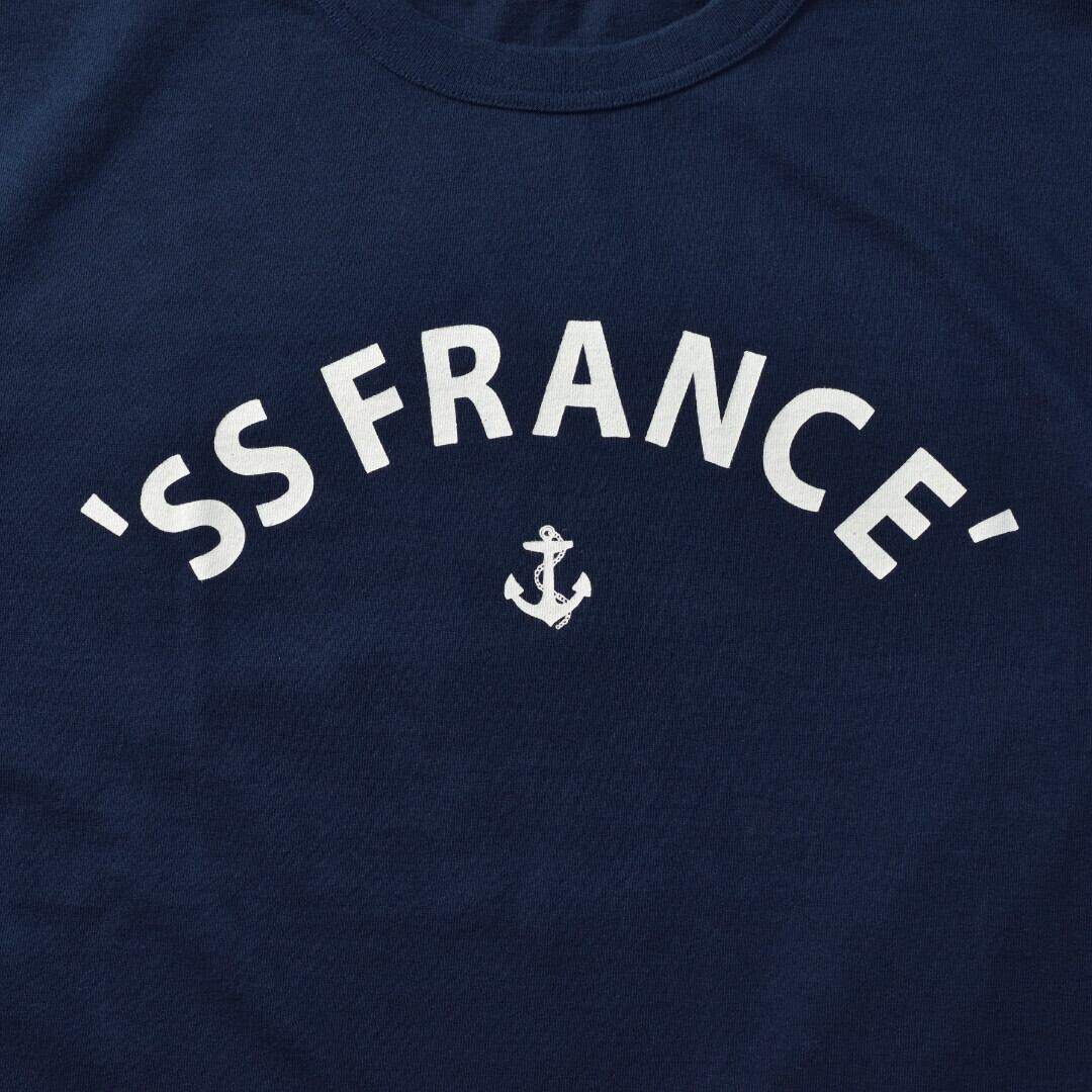 快晴堂 カイセイドウ UNIT-Tシャツ SS FRANCE ベーシックフィット・ネイビー 納得の品質