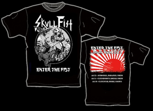 SKULL FIST 初来日記念限定Tシャツ