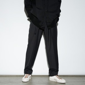 Belted Pants - "TAPERED" 〈CANONICO〉