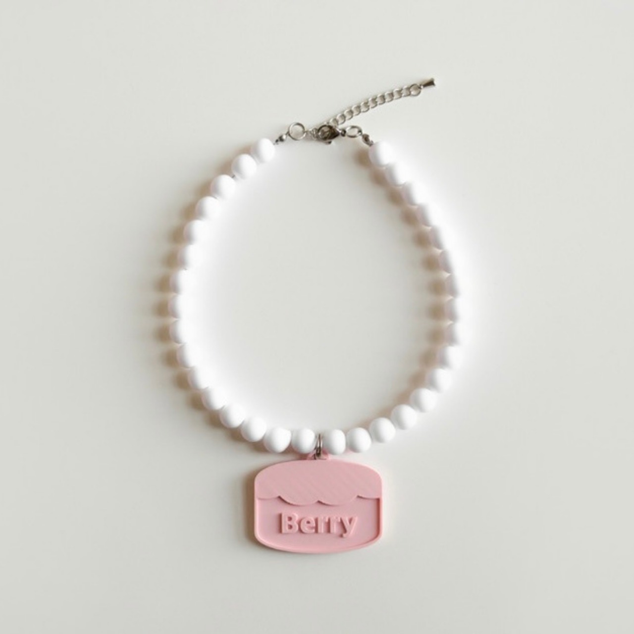 【予約】Pet Necklace Beads｜Cake - 1