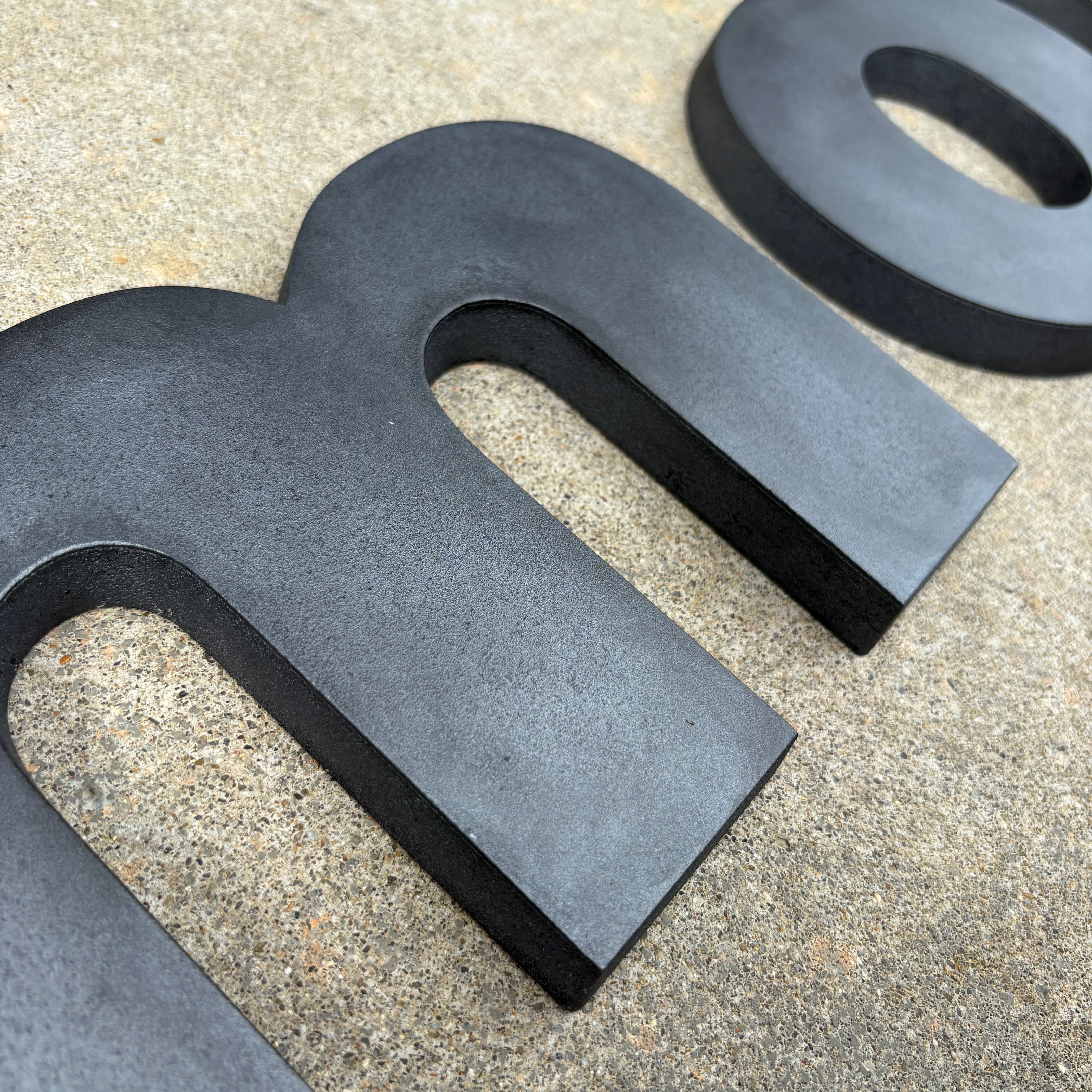 切文字 立体文字 カルプ文字 クロカワ エイジング | sign shop SIGNAL