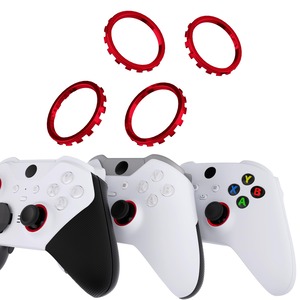 【努力特価】eXtremeRate 交換用アクセントリング、xbox elite series 2 core対応用、elite series 2対応用、xbox one elite対応用、xbox series X/S対応用、eXtremeRate ASRバージョンシェル対応用光沢のある交換アクセントリング