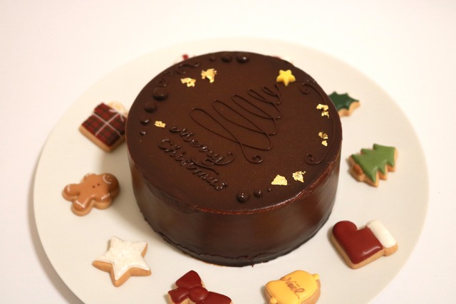 【クリスマスケーキ】とろける口溶け極上ショコラ
