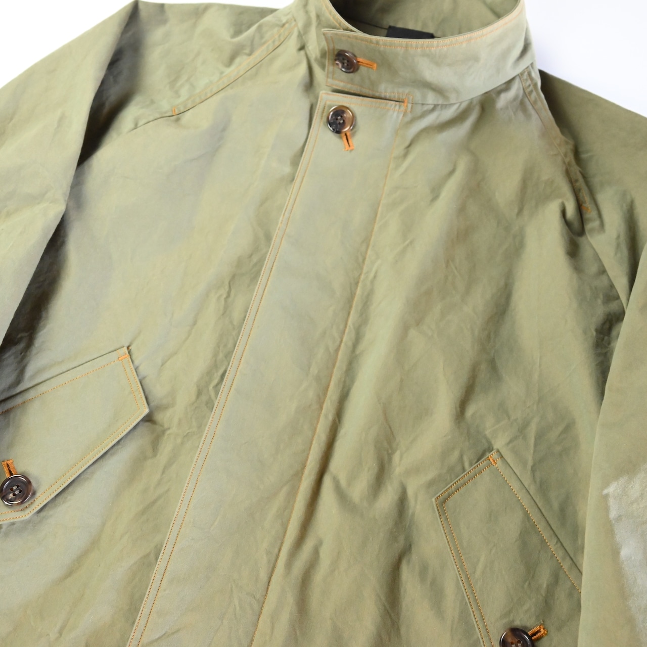 山内 / 超高密度シールドコットンクロス・セミダブルジップジャケット