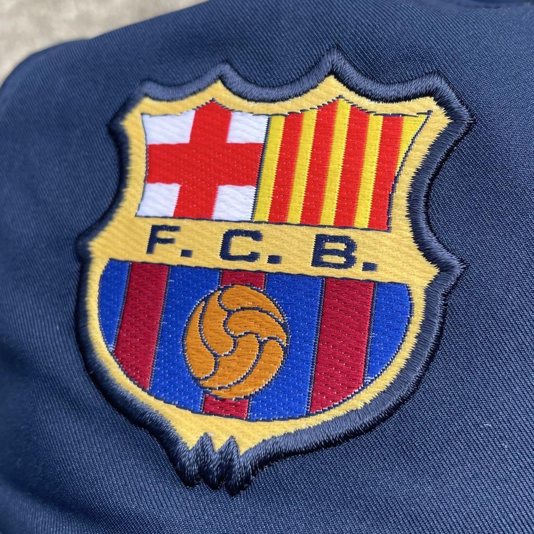 Free】NIKE FC バルセロナ ワッペン ロゴ刺繍 アジャスターチーム