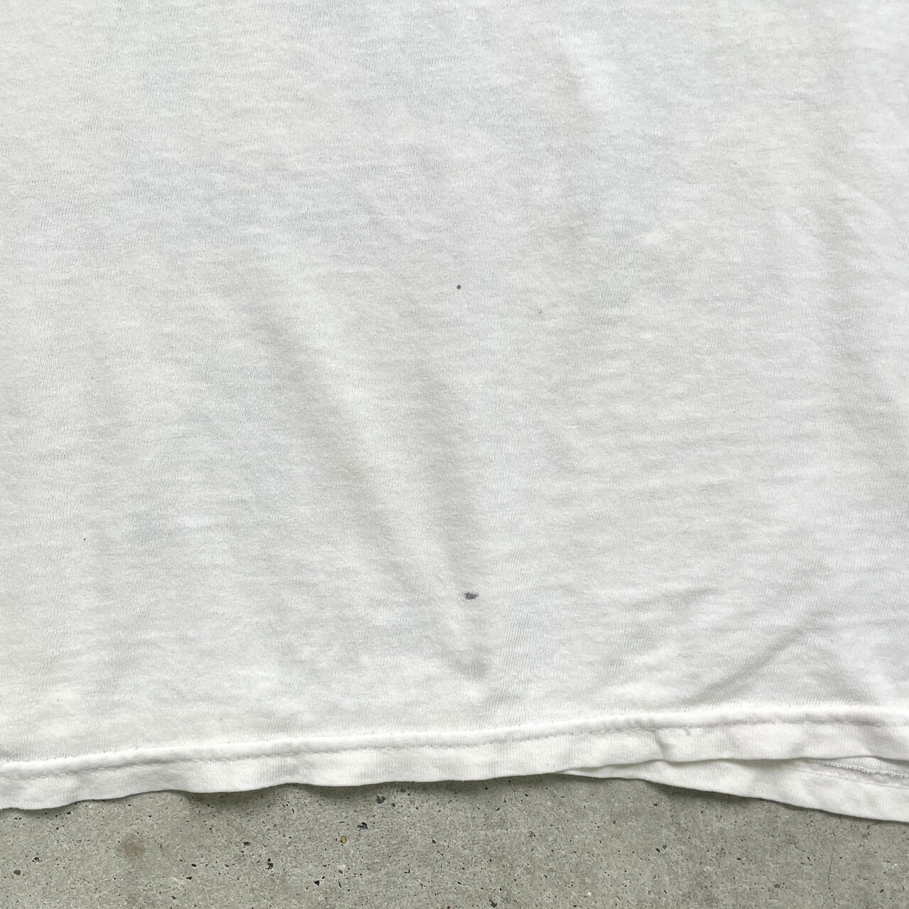 00年代 UNKNOWN スカル ドクロ 髑髏 オーバープリントプリントTシャツ 