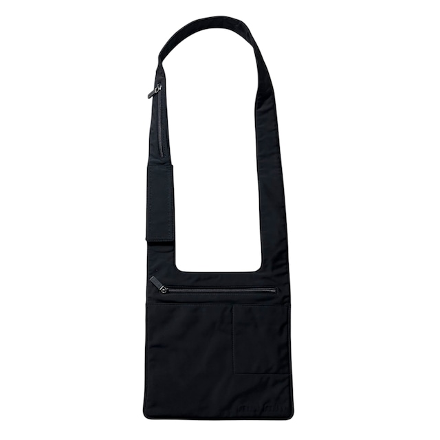 archive MIU MIU black technical fabric shoulder body bag