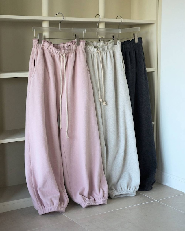 【 anuke 】Fleece Rough Pants