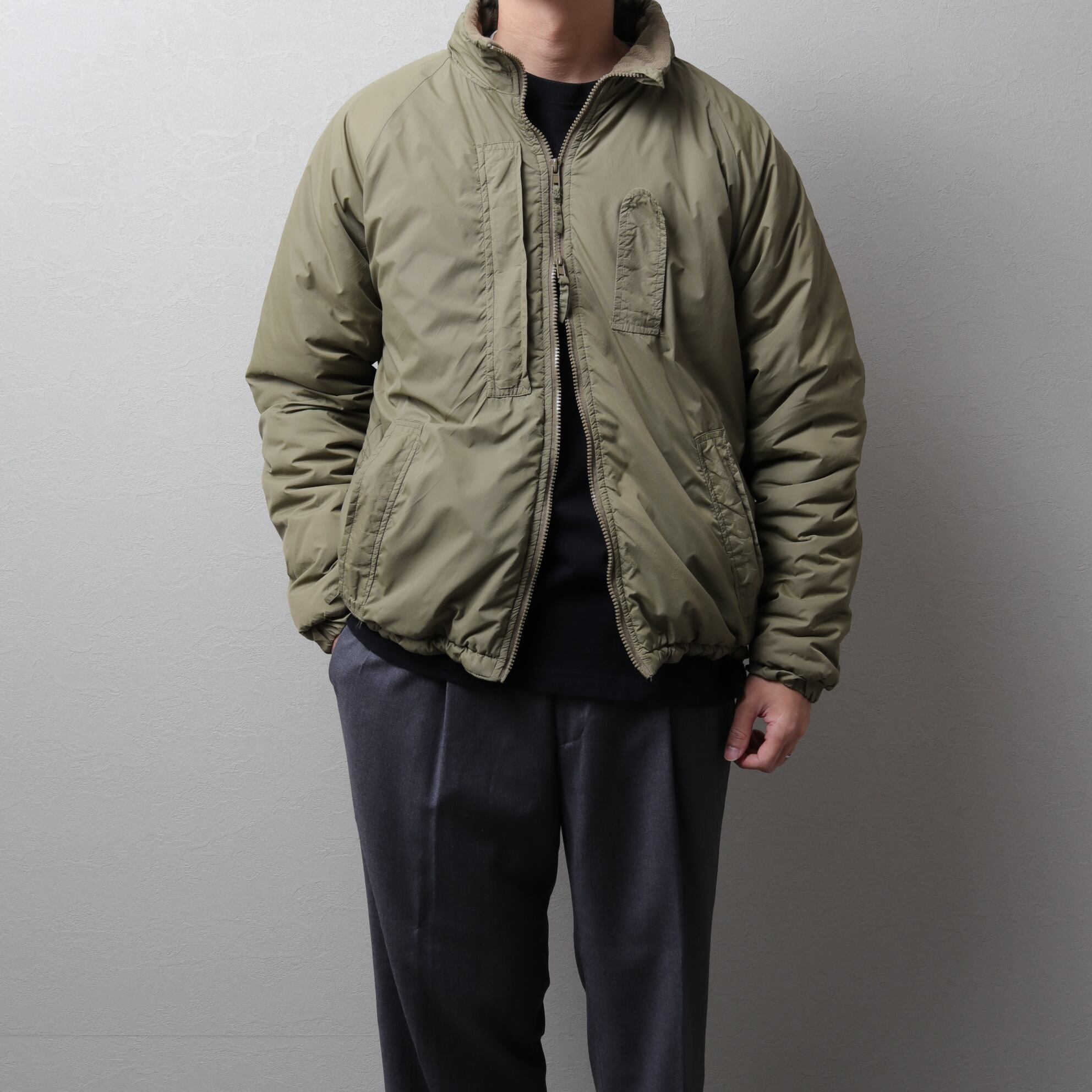 MilitaryPCS　ThermalJacketミリタリージャケット British Military PCS Thermal Jacket / TEENAGER Exclusive / Black