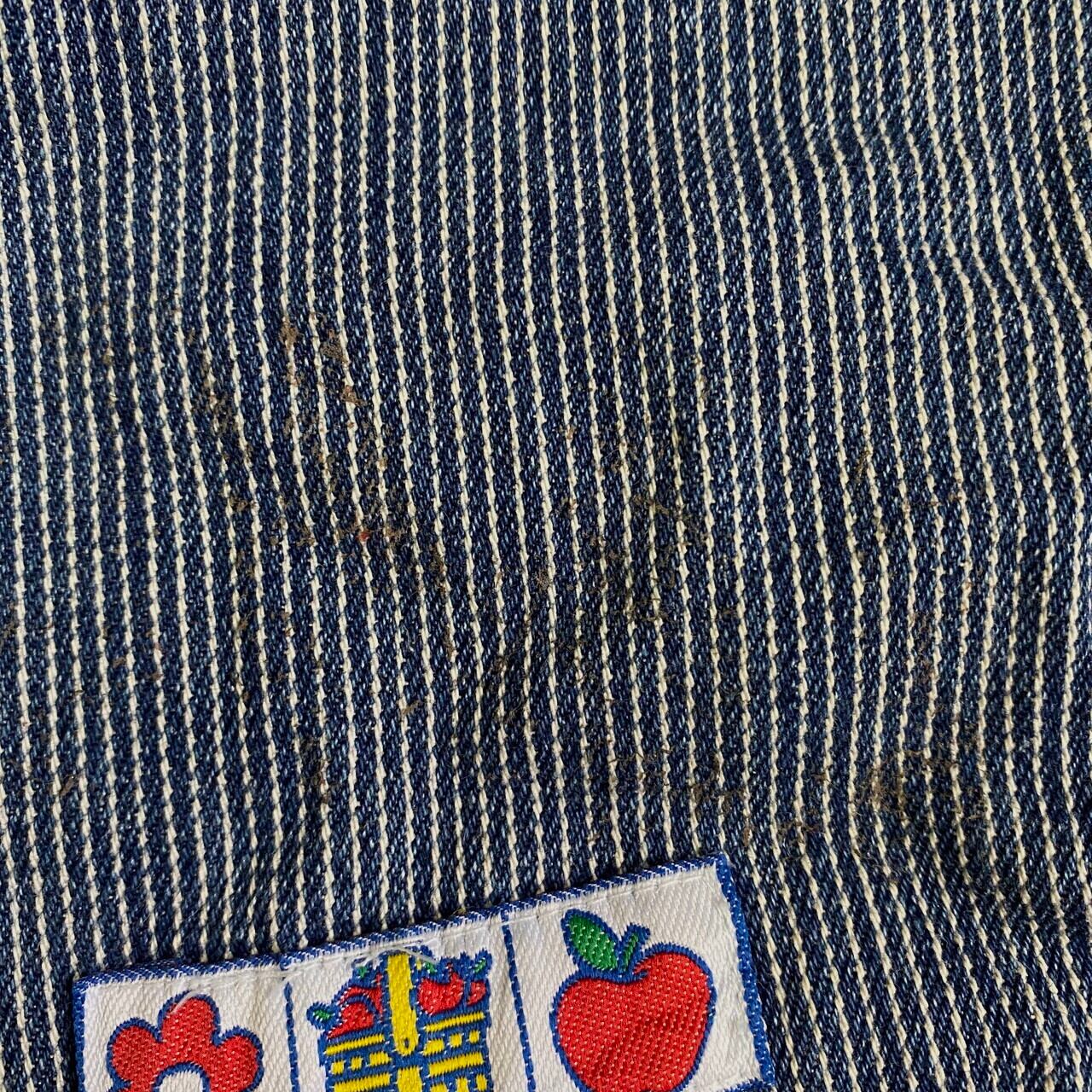 激レア豪華刺繍ルーニーテューンズデニムカバーオールヴィンテージ古着 