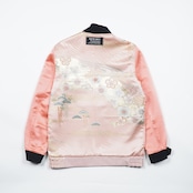 【BJK-M008】XSsize再構築リバーシブル着物ボンバー KIMONO REVERSIBLE BOMBER JACKET