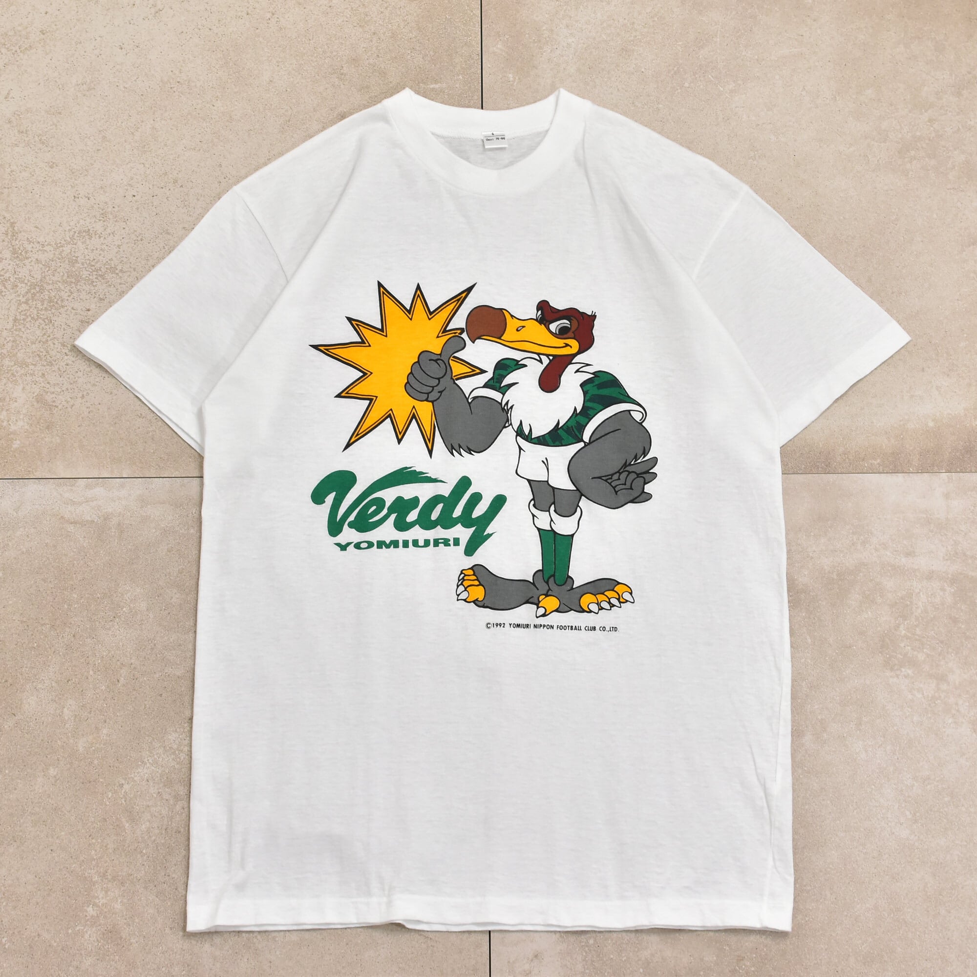 90s J.LEAGE YOMIURI Verdy 1992 T-shirt | 古着屋 grin days memory