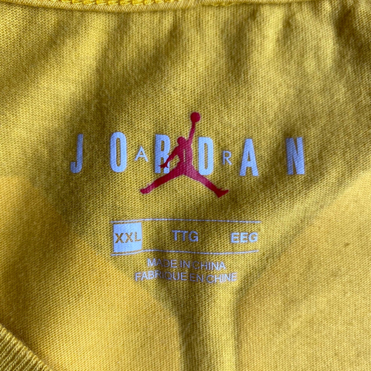 ビッグサイズ AIR JORDAN エアジョーダン ロゴ バックプリント 