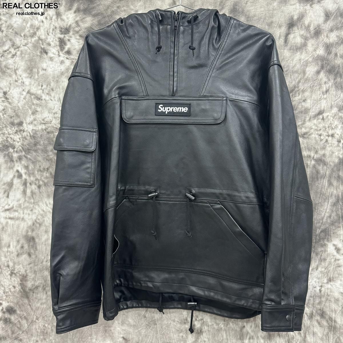 Supreme/シュプリーム【18AW】Leather Anorak/レザーアノラック