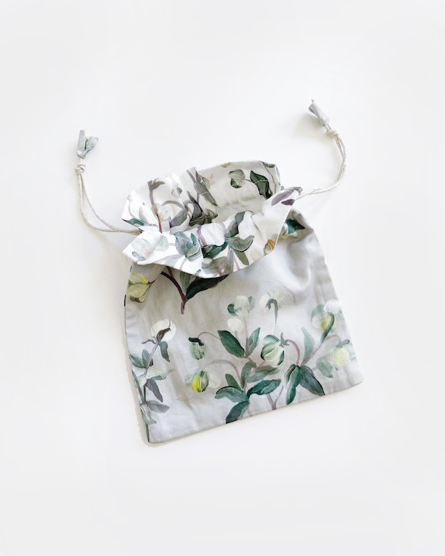 Christmas Rose  pouch