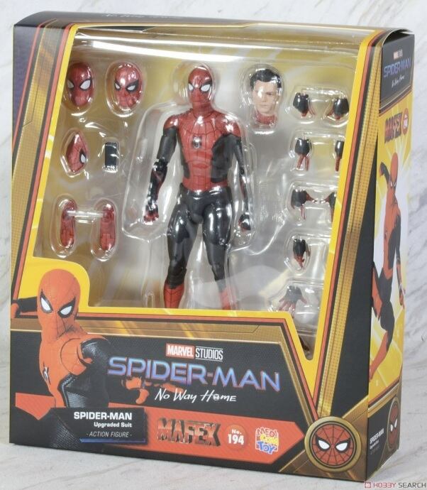 MAFEX No.194 SPIDER-MAN UPGRADED SUIT (NO WAY HOME) (完成品)