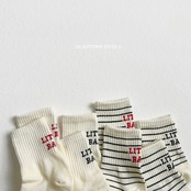 韓国子供服 / VIVID-I / 26Autumn /リトルソックス４セット / 靴下/ 秋服 *onesize*