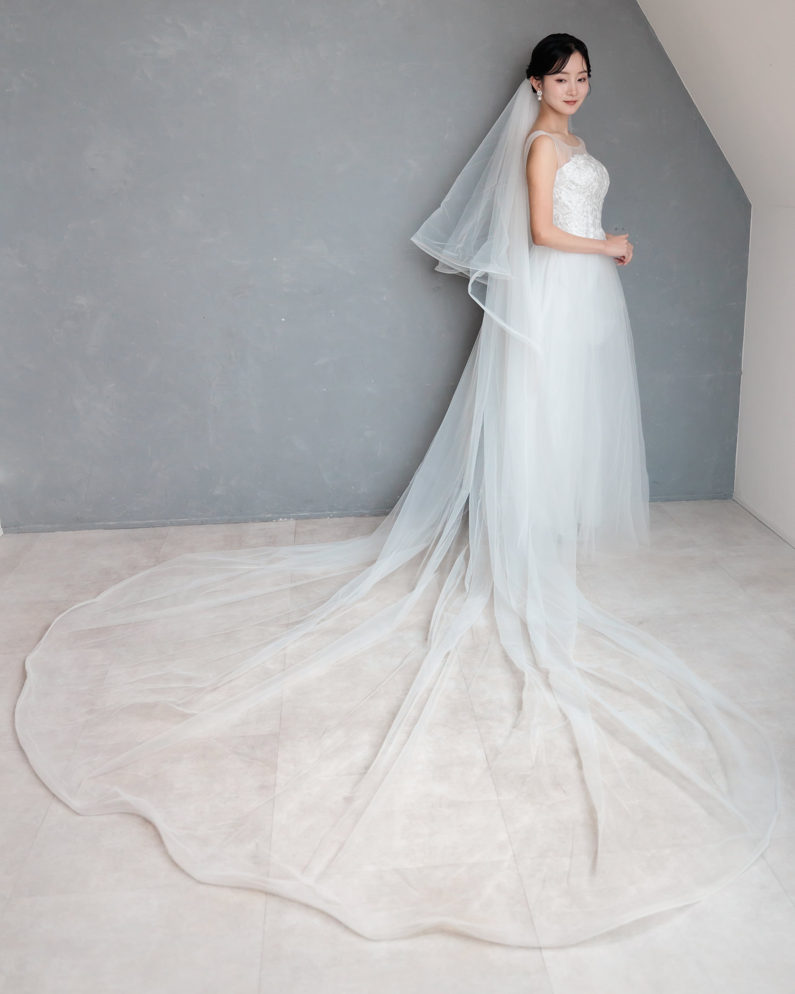 パイピングロングベール【VL2510-07】