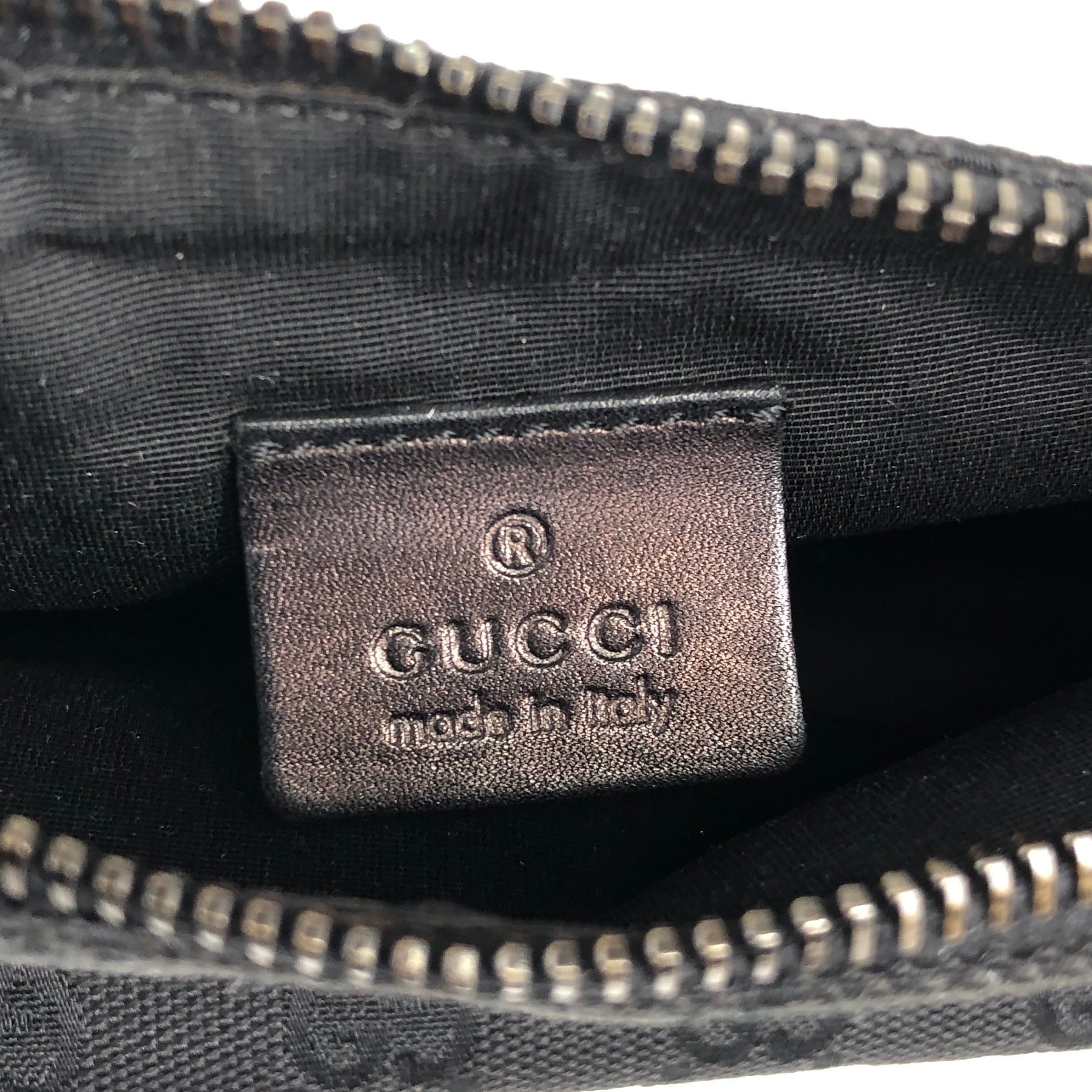 GUCCI GGキャンバス バニティバッグ ハンドバッグ ブラック　未使用 GUCCI グッチ GG柄 ハンドバッグ ブラック キャンバス バニティバッグ