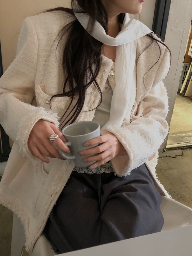 (即納) miel / Miel scarf 1color
